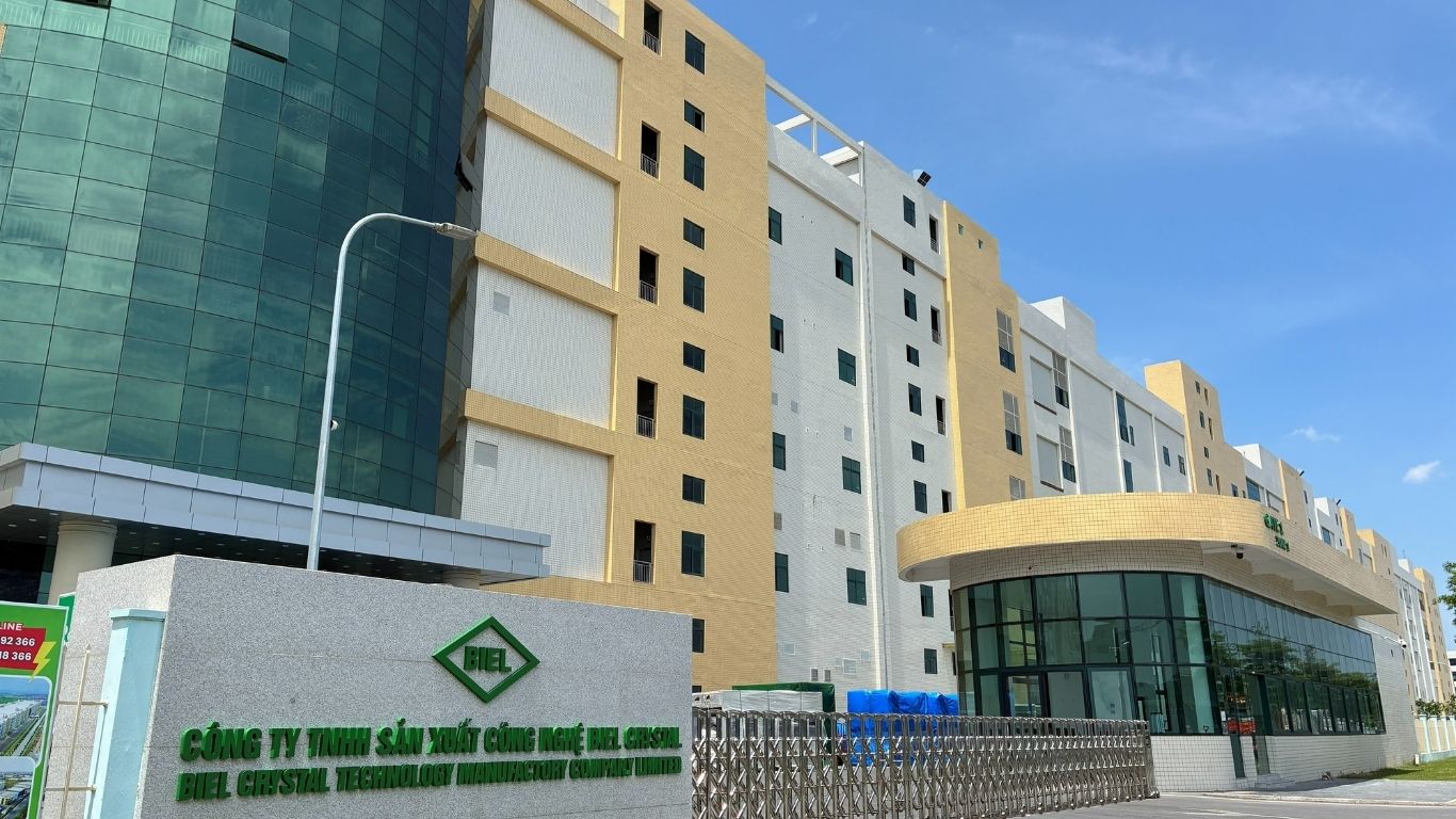 Dự án nhà máy Biel Crystal